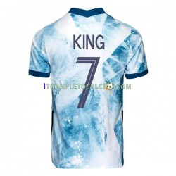 Maglia Norvegia Joshua King 7 2020-2021 Divisa Away Manica Corta ,Uomo