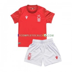 Maglia Nottingham Forest Divisa Home 2022-2023 Manica Corta ,Bambino