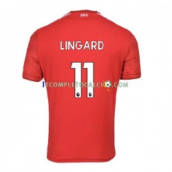 Maglia Nottingham Forest Jesse Lingard 11 Divisa Home 2022-2023 Manica Corta ,Uomo
