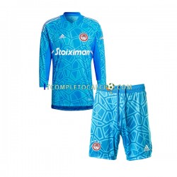 Maglia Olympiacos Portiere Divisa Home 2022-2023 Manica Lunga ,Bambino