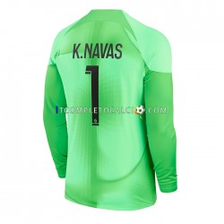 Maglia Paris Saint-Germain K.Navas 1 Portiere Divisa Home 2022-2023 Manica Lunga ,Uomo