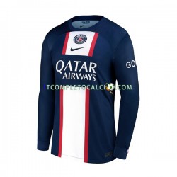 Maglia Paris Saint-Germain Divisa Home 2022-2023 Manica Lunga ,Uomo