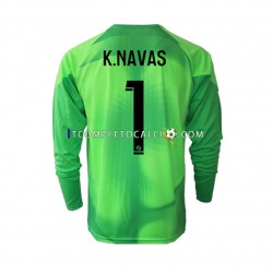 Maglia Paris Saint-Germain Keylor Navas 1 Portiere Divisa Home 2022-2023 Manica Lunga ,Uomo