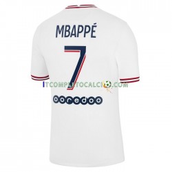 Maglia Paris Saint-Germain Mbappé Kylian 7 Quarto Divisa 2021-2022 Manica Corta ,Uomo