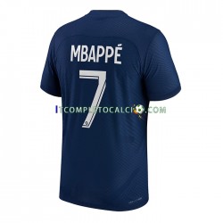 Maglia Paris Saint-Germain Mbappé 7 Divisa Home 2022-2023 Manica Corta ,Uomo