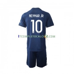 Maglia Paris Saint-Germain Neymar Jr 10 Divisa Home 2022-2023 Manica Corta ,Bambino