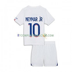 Maglia Paris Saint-Germain Neymar Jr 10 Terza Divisa 2022-2023 Manica Corta ,Bambino
