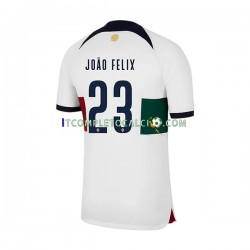Maglia Portogallo Joao Felix 23 Divisa Away Mondiali 2022 Manica Corta ,Uomo