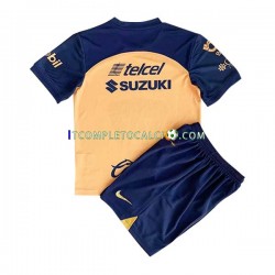 Maglia Pumas UNAM Divisa Away 2022-2023 Manica Corta ,Bambino
