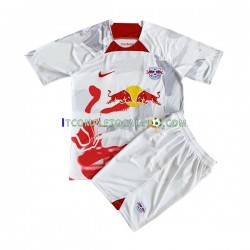Maglia RB Leipzig Divisa Home 2022-2023 Manica Corta ,Bambino