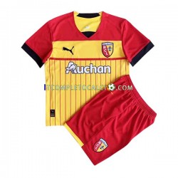 Maglia RC Lens Divisa Home 2022-2023 Manica Corta ,Bambino