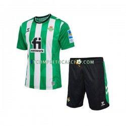 Maglia Real Betis Divisa Home 2022-2023 Manica Corta ,Bambino