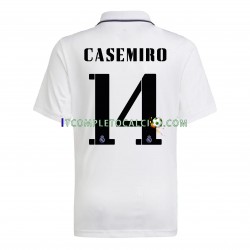 Maglia Real Madrid Casemiro 14 Divisa Home 2022-2023 Manica Corta ,Uomo