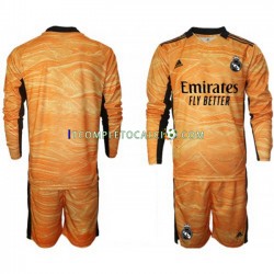 Maglia Real Madrid Portiere Divisa Away 2021-2022 Manica Lunga ,Bambino