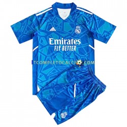 Maglia Real Madrid Portiere Divisa Home 2022-2023 Manica Corta ,Bambino