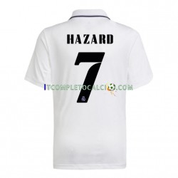 Maglia Real Madrid Hazard 7 Divisa Home 2022-2023 Manica Corta ,Uomo