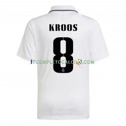 Maglia Real Madrid Kroos 8 Divisa Home 2022-2023 Manica Corta ,Uomo