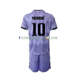 Maglia Real Madrid Modrić Luka 10 Divisa Away 2022-2023 Manica Corta ,Bambino