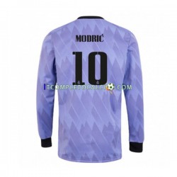 Maglia Real Madrid Modrić 10 Divisa Away 2022-2023 Manica Lunga ,Uomo
