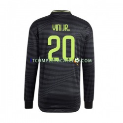 Maglia Real Madrid Vinicius Junior 20 Terza Divisa 2022-2023 Manica Lunga ,Uomo