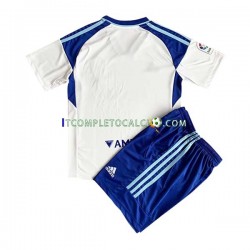 Maglia Real Zaragoza Divisa Home 2022-2023 Manica Corta ,Bambino