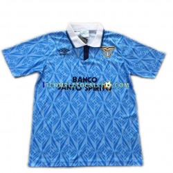 Maglia SS Lazio 1991 Retro Divisa Home Manica Corta ,Uomo
