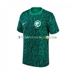 Maglia Arabia Saudita Divisa Away Mondiali 2022 Manica Corta ,Uomo