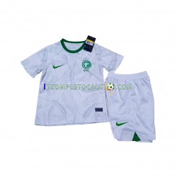 Maglia Arabia Saudita Divisa Home Mondiali 2022 Manica Corta ,Bambino