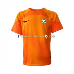 Maglia Arabia Saudita Portiere Divisa Away 2022-2023 Manica Corta ,Uomo