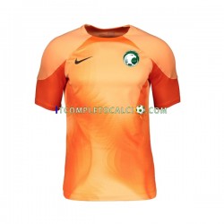 Maglia Arabia Saudita Portiere Divisa Away Mondiali 2022 Manica Corta ,Uomo