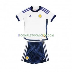 Maglia Schottland Divisa Away 2022 Manica Corta ,Bambino