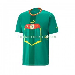 Maglia Senegal Divisa Away Mondiali 2022 Manica Corta ,Uomo