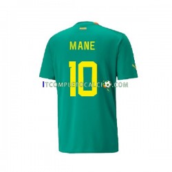Maglia Senegal Mane Divisa Away Mondiali 2022 Manica Corta ,Uomo