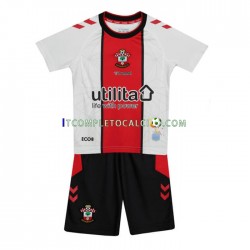 Maglia Southampton Divisa Home 2022-2023 Manica Corta ,Bambino