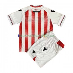 Maglia Stoke City Divisa Home 2022-2023 Manica Corta ,Bambino