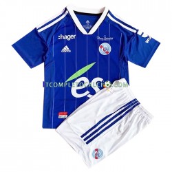 Maglia Strasbourg Divisa Home 2022-2023 Manica Corta ,Bambino