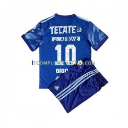 Maglia Tigres UANL Andre-Pierre Gignac 10 Divisa Away 2022-2023 Manica Corta ,Bambino