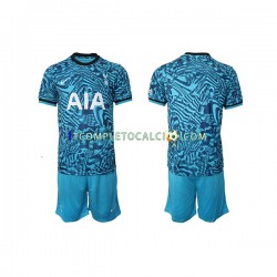 Maglia Tottenham Hotspur Terza Divisa 2022-2023 Manica Corta ,Bambino