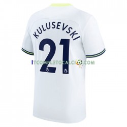Maglia Tottenham Hotspur Dejan Kulusevski 21 Divisa Home 2022-2023 Manica Corta ,Uomo