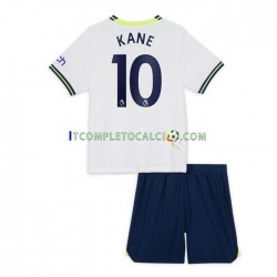 Maglia Tottenham Hotspur Harry Kane 10 Divisa Home 2022-2023 Manica Corta ,Bambino