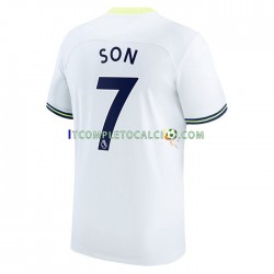 Maglia Tottenham Hotspur Son Heung-min 7 Divisa Home 2022-2023 Manica Corta ,Uomo