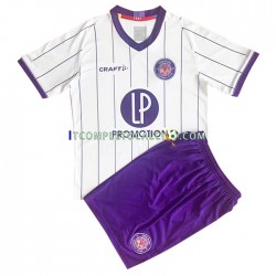 Maglia Toulouse FC Divisa Home 2022-2023 Manica Corta ,Bambino