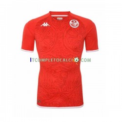 Maglia Tunisia Divisa Home Mondiali 2022 Manica Corta ,Uomo