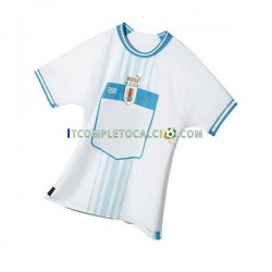 Maglia Uruguay Divisa Away Mondiali 2022 Manica Corta ,Uomo