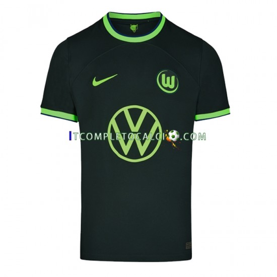 Maglia VfL Wolfsburg Divisa Away 2022-2023 Manica Corta ,Uomo