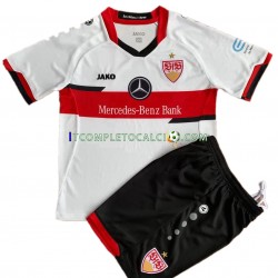 Maglia VfB Stuttgart Divisa Home 2021-2022 Manica Corta ,Bambino