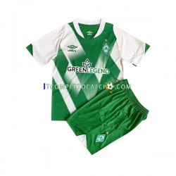 Maglia Werder Bremen Divisa Home 2022-2023 Manica Corta ,Bambino