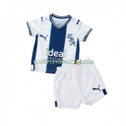 Maglia West Bromwich Albion Divisa Home 2022-2023 Manica Corta ,Bambino