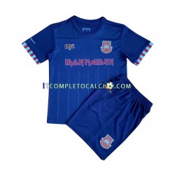 Maglia West Ham United Iron Maiden Divisa Away Manica Corta ,Bambino