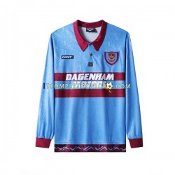 Maglia West Ham United Retro Divisa Home 1995-1996 Manica Lunga ,Uomo